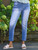Cache Denim Pull-On Pant - Blue