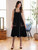 Artist Velour Pinafore - Black