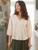 Claire Blouse - Coconut Milk