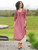 Rose Dress - Dark Rose