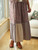 Coffee House Skirt - Brown Multi