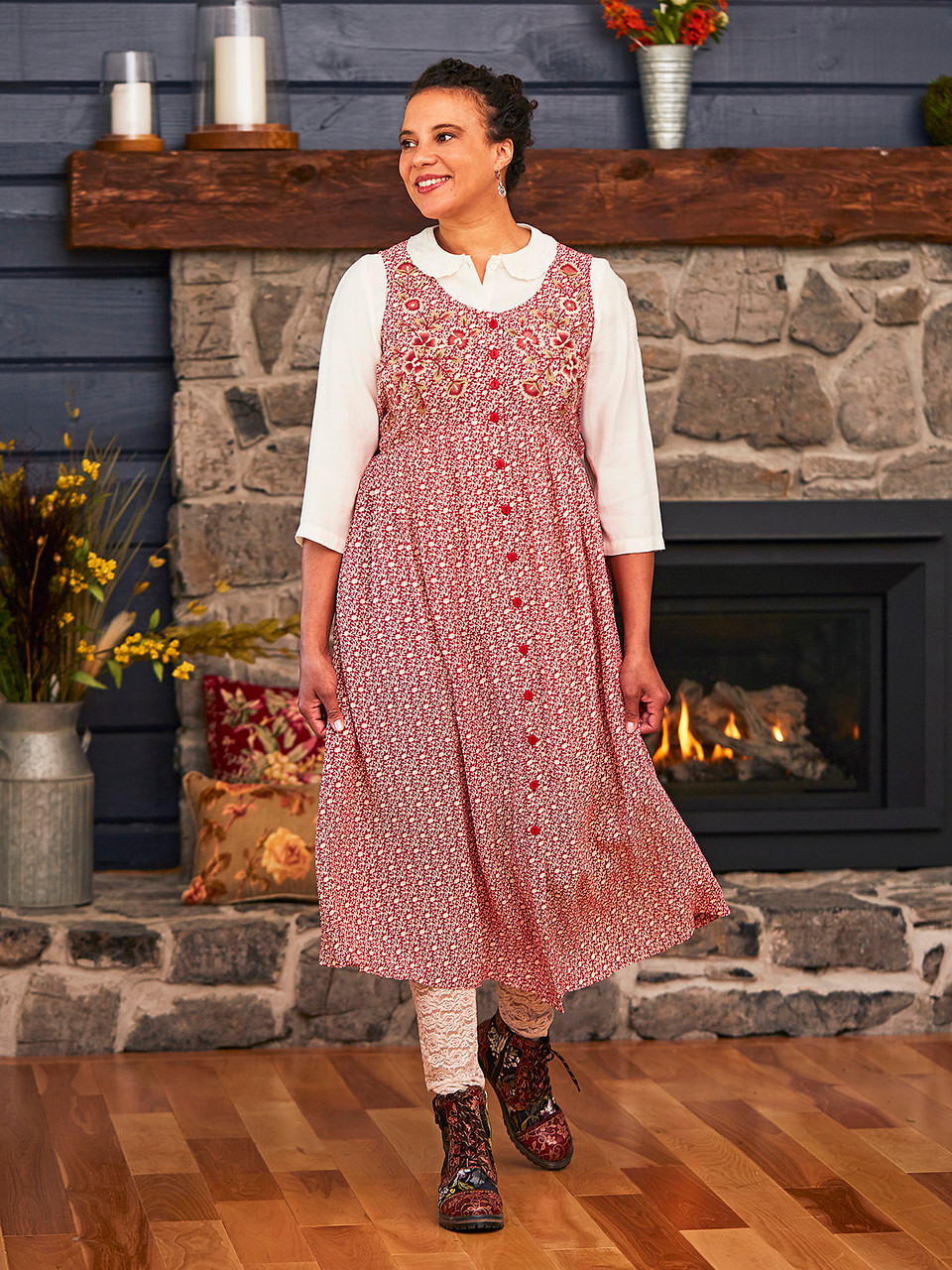 Pi-Nap-Le Dress- Cornflower
