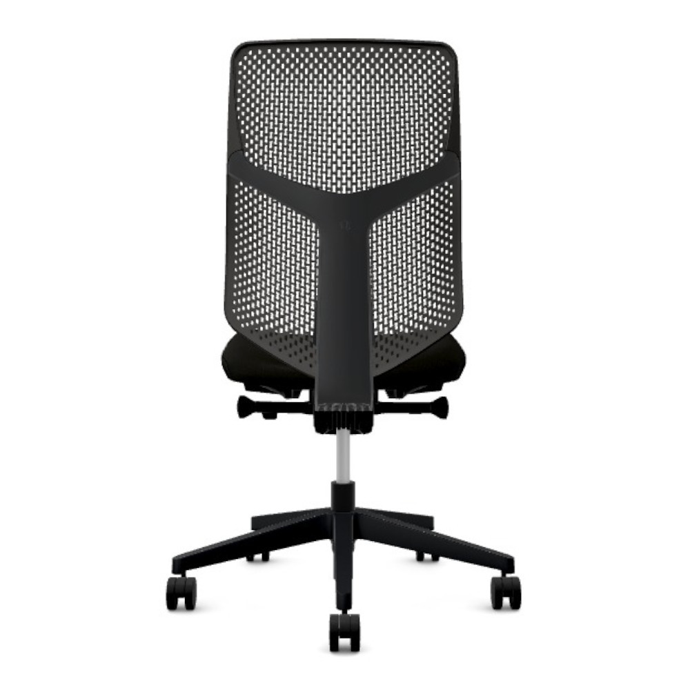 Herman Miller Verus TriFlex Back Black No Arms Office Chair | Fast