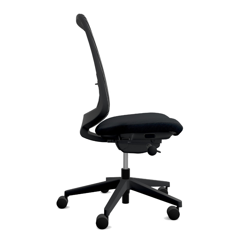 Herman Miller Verus Mesh Back Black No Arms Office Chair Fast
