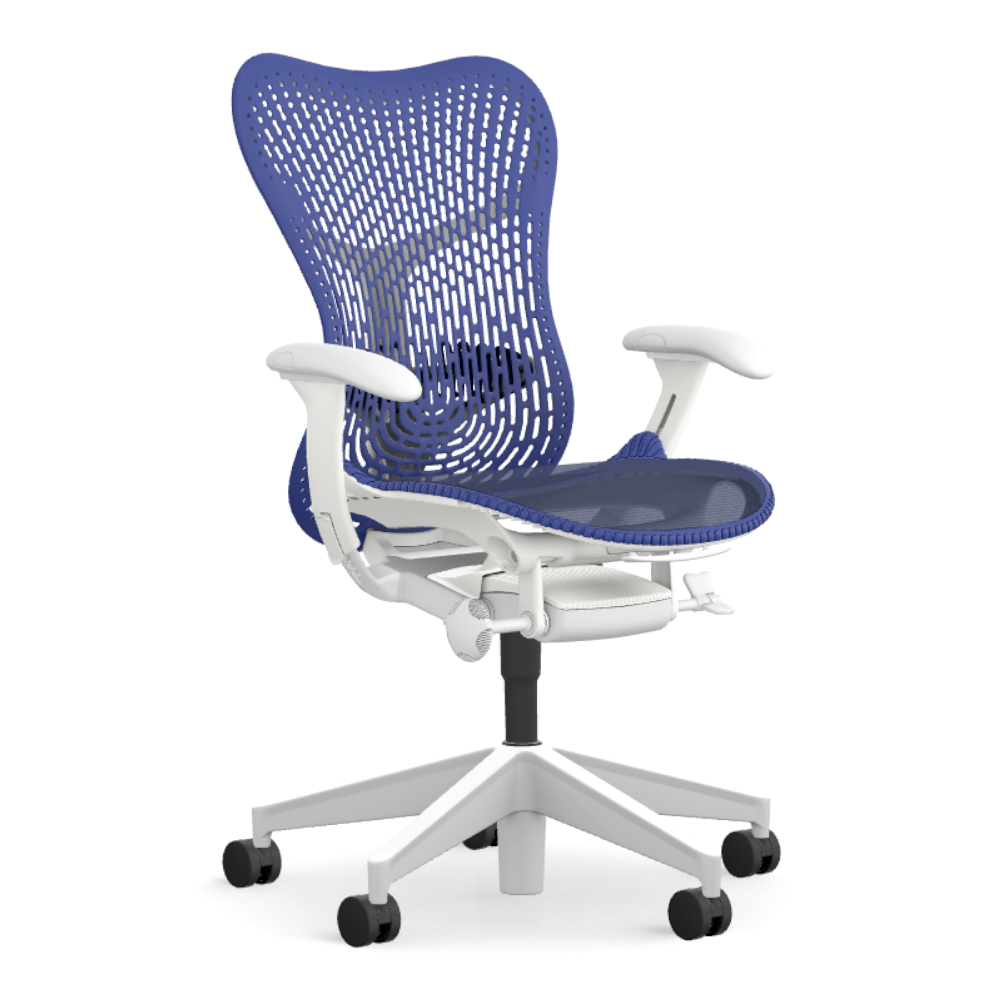 Herman Miller Mirra Triflex Back Ultramarine Office Chair Fast