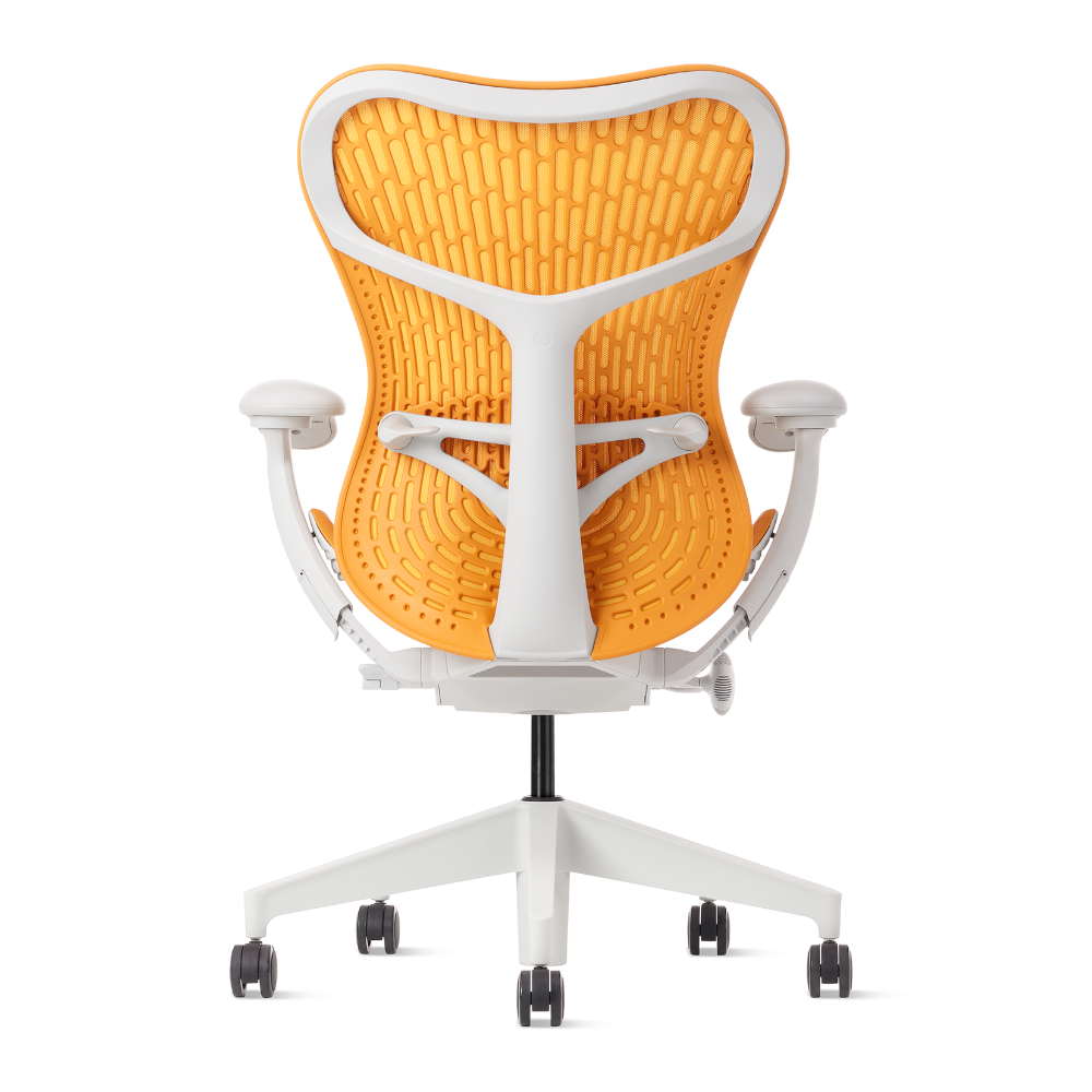 Herman Miller Mirra Chair Butterfly Back Ochre Office Chair