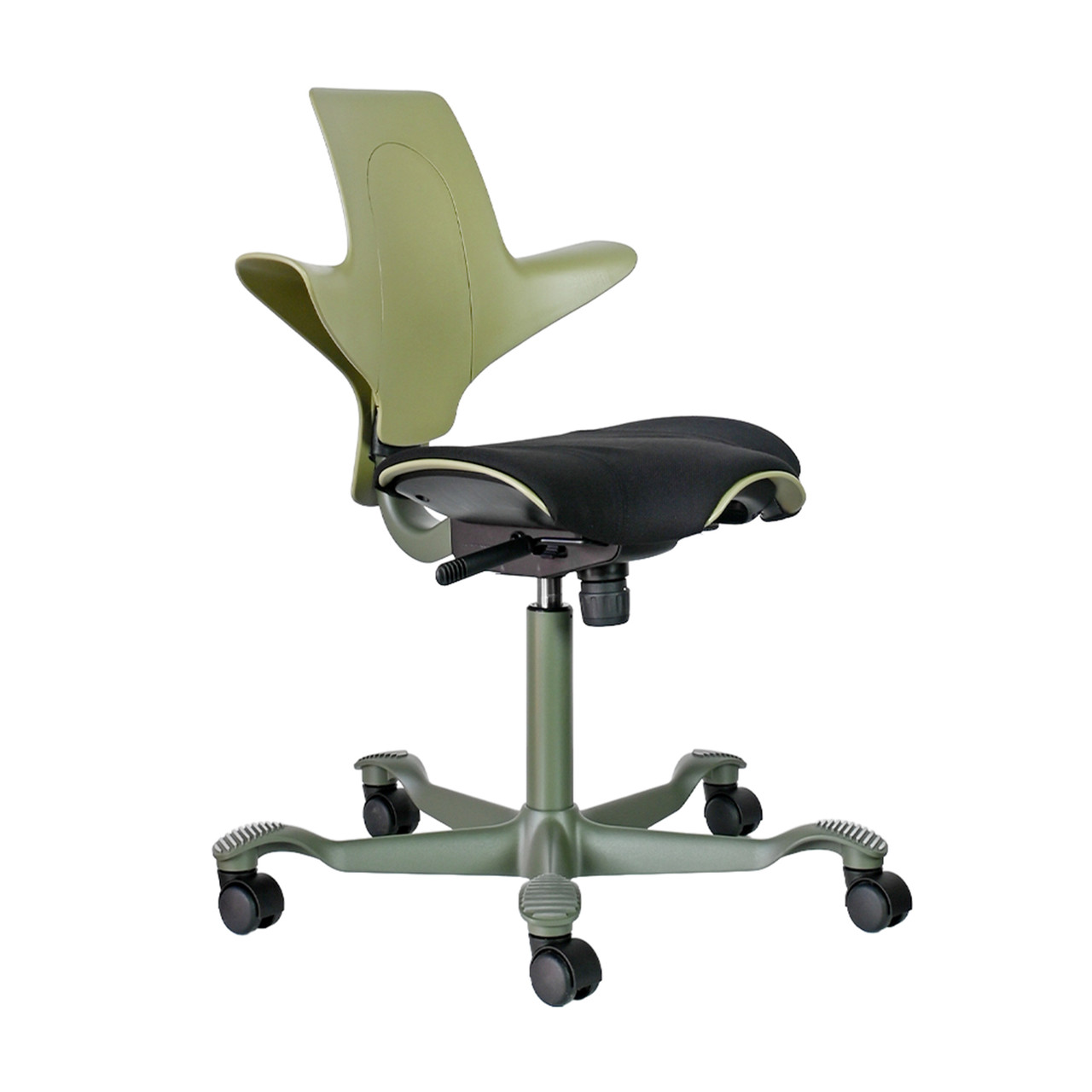 HAG Capisco Puls 8020 Moss / Black Chair | Fast Delivery