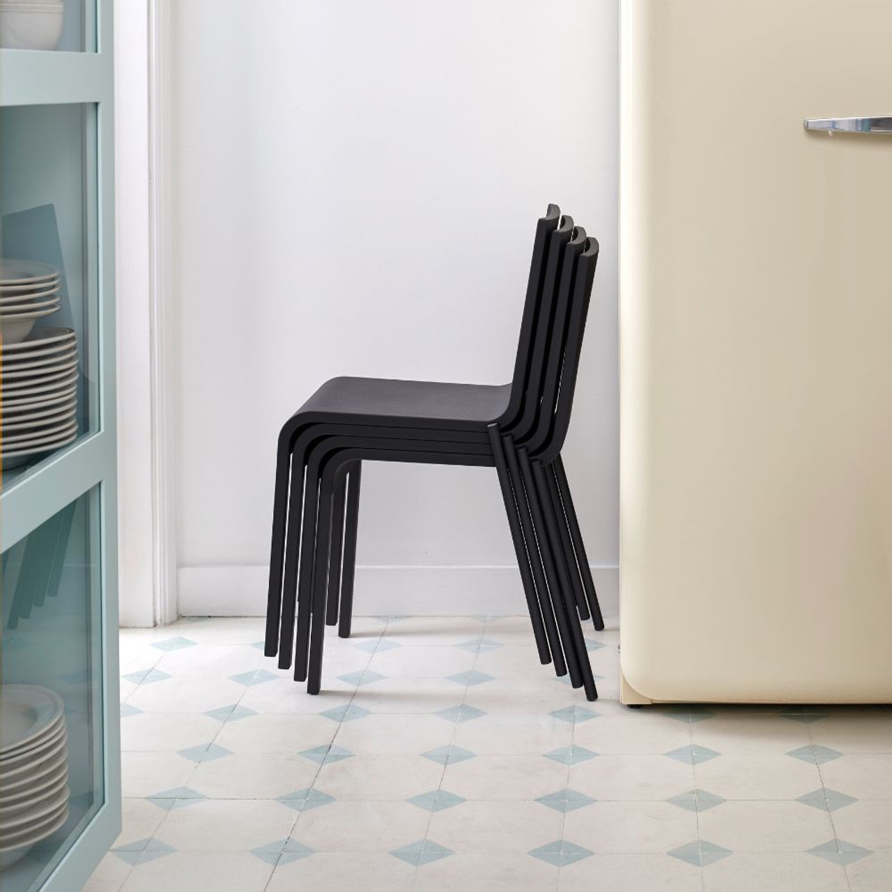 ヴィトラ(VITRA) Basel Chair グリーン×ブラック　一脚　北欧 ヴィトラ(VITRA) Basel Chair グリーン×ブラック一脚北欧