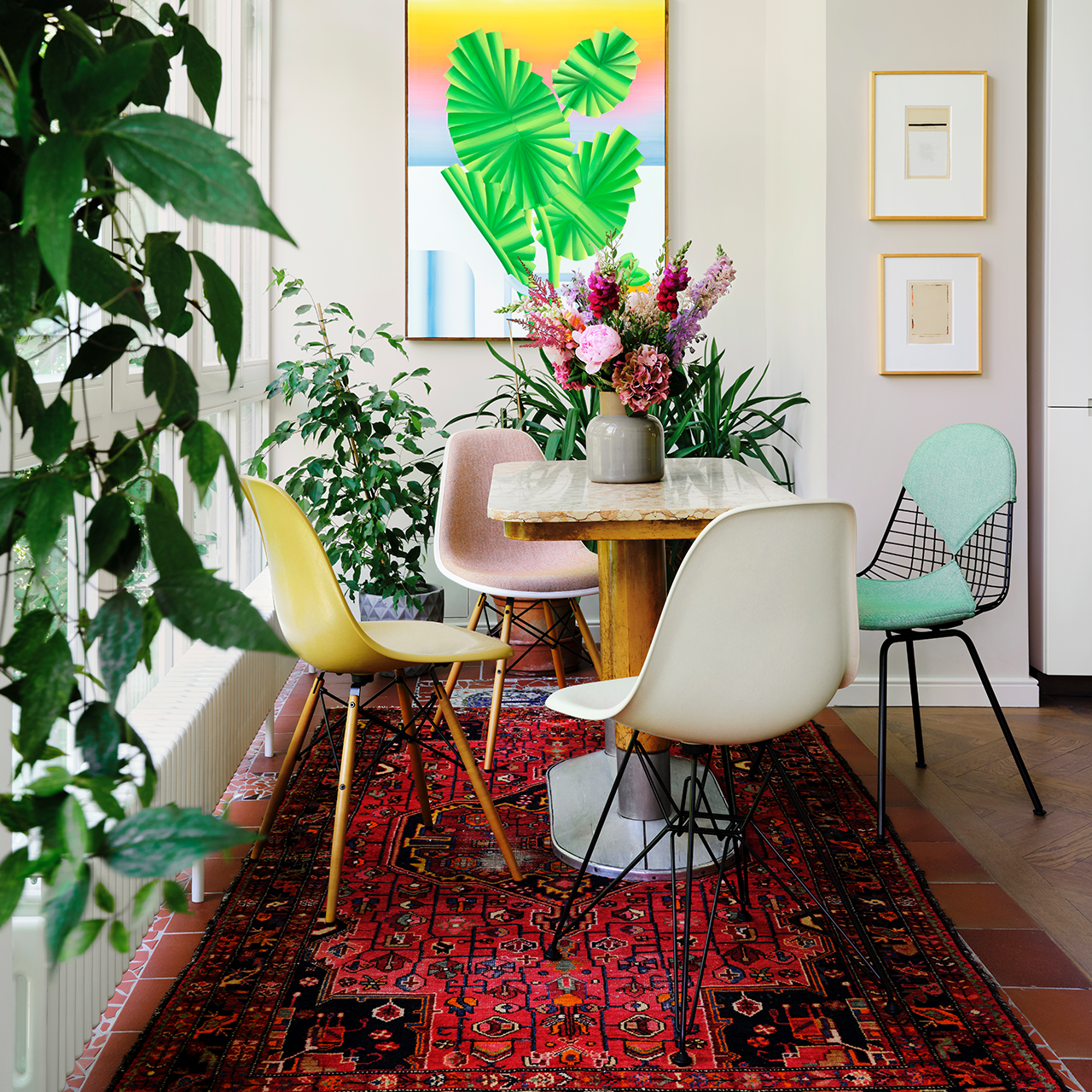 Mid Century Vitra Dining Chairs Herman Miller Eames® Moulded