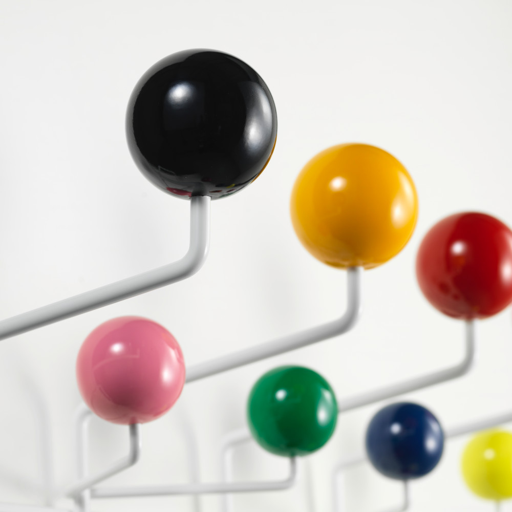 Vitra Eames Hang It All Coat Hooks Multi-Coloured Fast Delivery