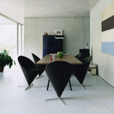 Vitra Cone Chairs around a table