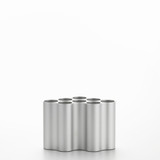 Vitra Nuage Metal Vase against a white background