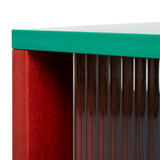 Close up of a HAY Colour Cabinet Tall against a white background