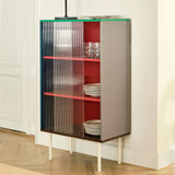 HAY Multi Colour Cabinet Tall against a wall