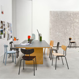 Vitra Moca Chairs around a table