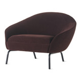 NaughtOne Ever Lounge Chair with metal legs