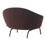 NaughtOne Ever Lounge Chair with metal legs