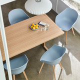 HAY About A Chair AAC 222s around a table