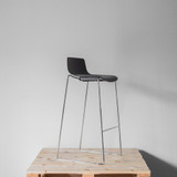 Brunner Fina Bar Stool, Re-Lived front angle