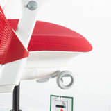 Herman Miller Sayl Red / Polished Base Office Chair | Re-Lived