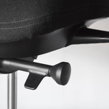 Herman Miller Verus office chair Black with no arms and TriFlex backrest