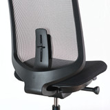 Herman Miller Verus Black Mesh No Arms Office Chair 