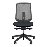 Herman Miller Verus Mesh Back Office Chair in Black with no arms