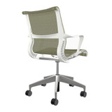 Herman Miller Setu chair with Chartreuse mesh