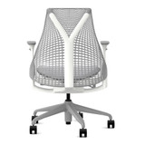 Herman Miller Sayl Chair with Arms in fog