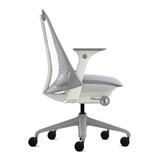 Herman Miller Sayl Chair with Arms in fog