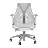 Herman Miller Sayl Chair with Arms in fog