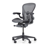 Herman Miller Aeron Chair in Carbon