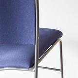 Howe 40/4 side Chair upholstered, Re-Lived rear close up