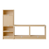 Muuto Stacked Hallway Storage Configuration 1 in Oak