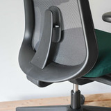 Herman Miller Lino Black / Taboo Green Office Chair | Re-Lived Herman Miller Lino Black / Taboo Green Office Chair | Re-Lived