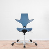 HAG Capisco Puls 8020 Blueberry Office Chair | Re-Lived
