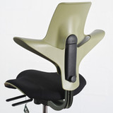 HAG Capisco Puls 8020 Moss / Black Office Chair | Re-Lived
