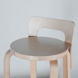 Artek Chair K65 Stool in Birch