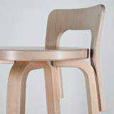 Artek Chair K65 Stool in Birch