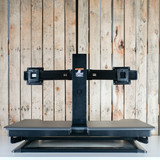 Ergotron T On Desk Sit Stand Solution with Dual Monitor Support| Re-Lived