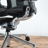 Herman Miller Aeron Onyx / Polished Size C (large) Chair | Re-Lived