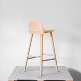 Muuto Nerd Bar Stool Ash | Re-Lived