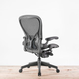 Herman Miller Classic Aeron Size C (large) Chair - Fixed Height Arms, Basic Version| Re-Lived