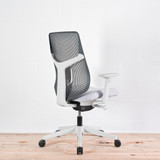 Herman Miller Verus TriFlex Carbon Back / Mineral Office Chair | Re-Lived
