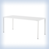 Herman Miller OE1 White Desk