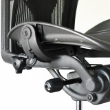 Herman Miller Classic Aeron Size B (medium) Chair with Posturfit - No Arms | Re-Lived tension control