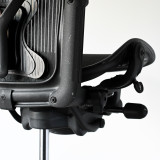 Herman Miller Classic Aeron Size B (medium) Chair with Posturfit - No Arms | Re-Lived back detail