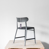 Noho Lightly Chair - Black Upholstered | Re-Lived