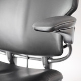 Humanscale Freedom Headrest Office Chair in Black Leather | Re-Lived