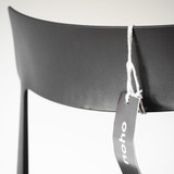 Noho Lightly Chair - Ironsand | Re-Lived back